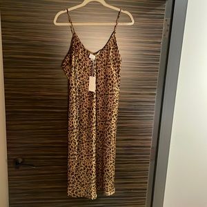 NWT Target Cheetah Print Slip Dress